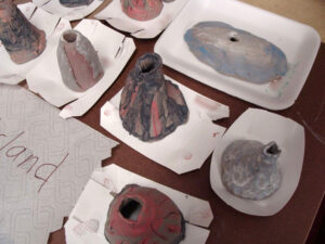 3D volcano forms